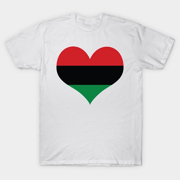 Africa Love T-Shirt by Wanda City